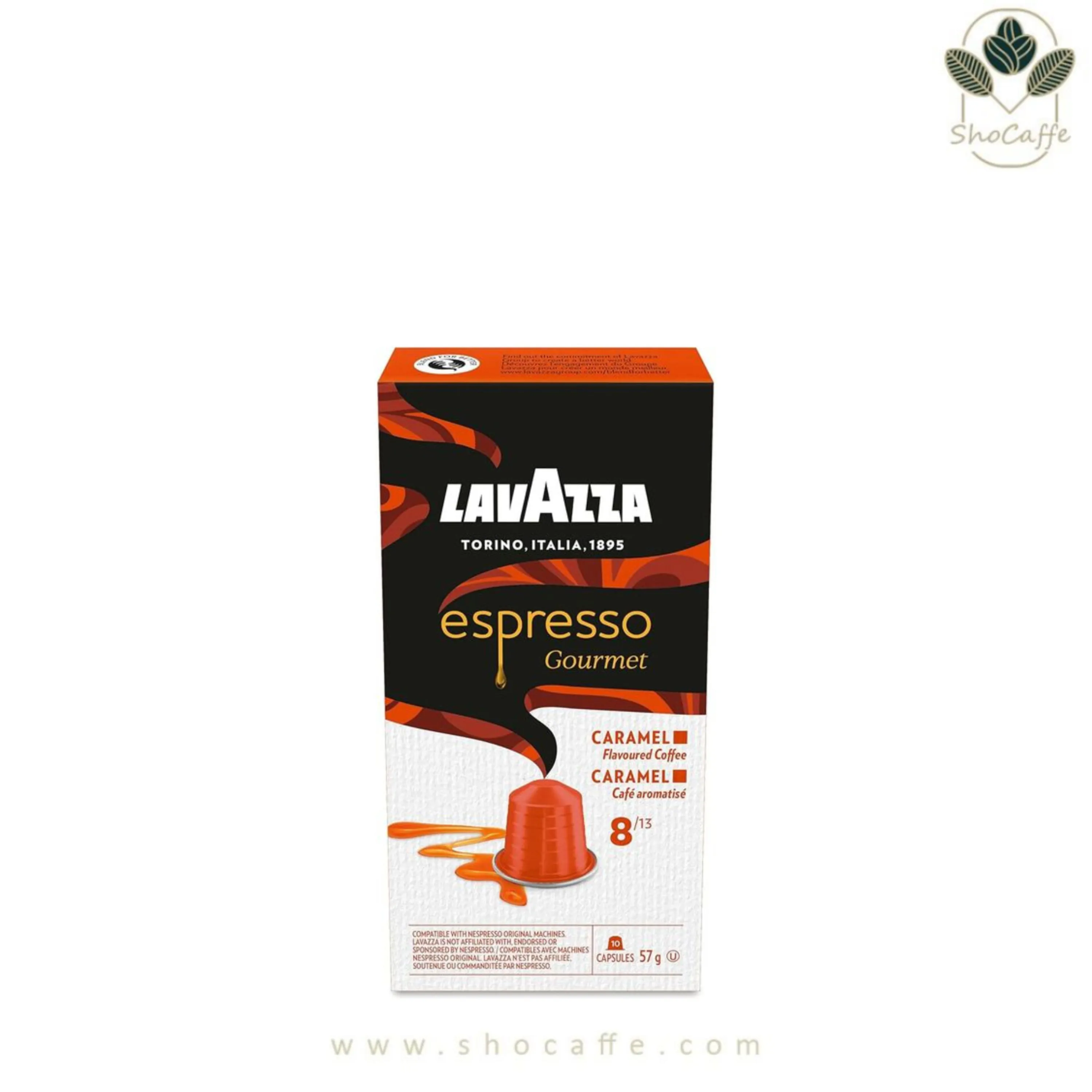 کپسول قهوه نسپرسو لاوازا مدل کارامل Espresso Caramel